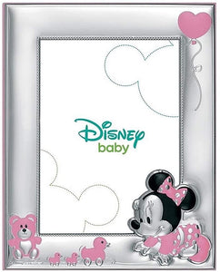 Cornice Per Foto in argento  925M Disney 18X13Cm  Bambino Minnie