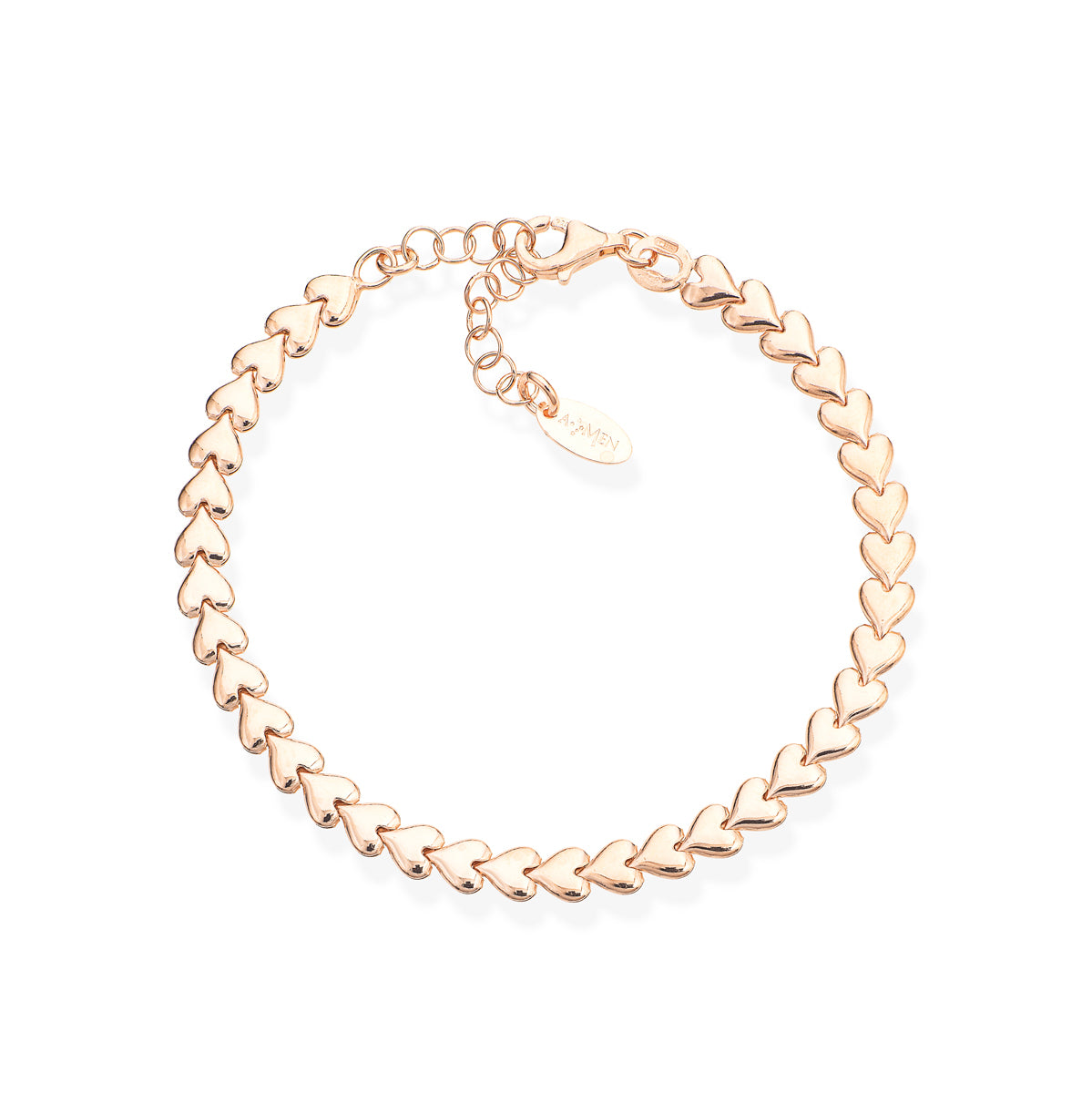 Bracciale Amen  Catena di Cuori BRRHR