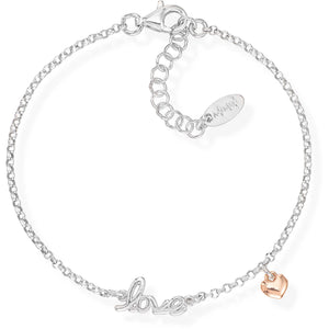 bracciale donna gioielli Amen love BRLOBR