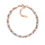 Bracciale Amen  Intreccio e Cristalli Celesti  BRDRAZ