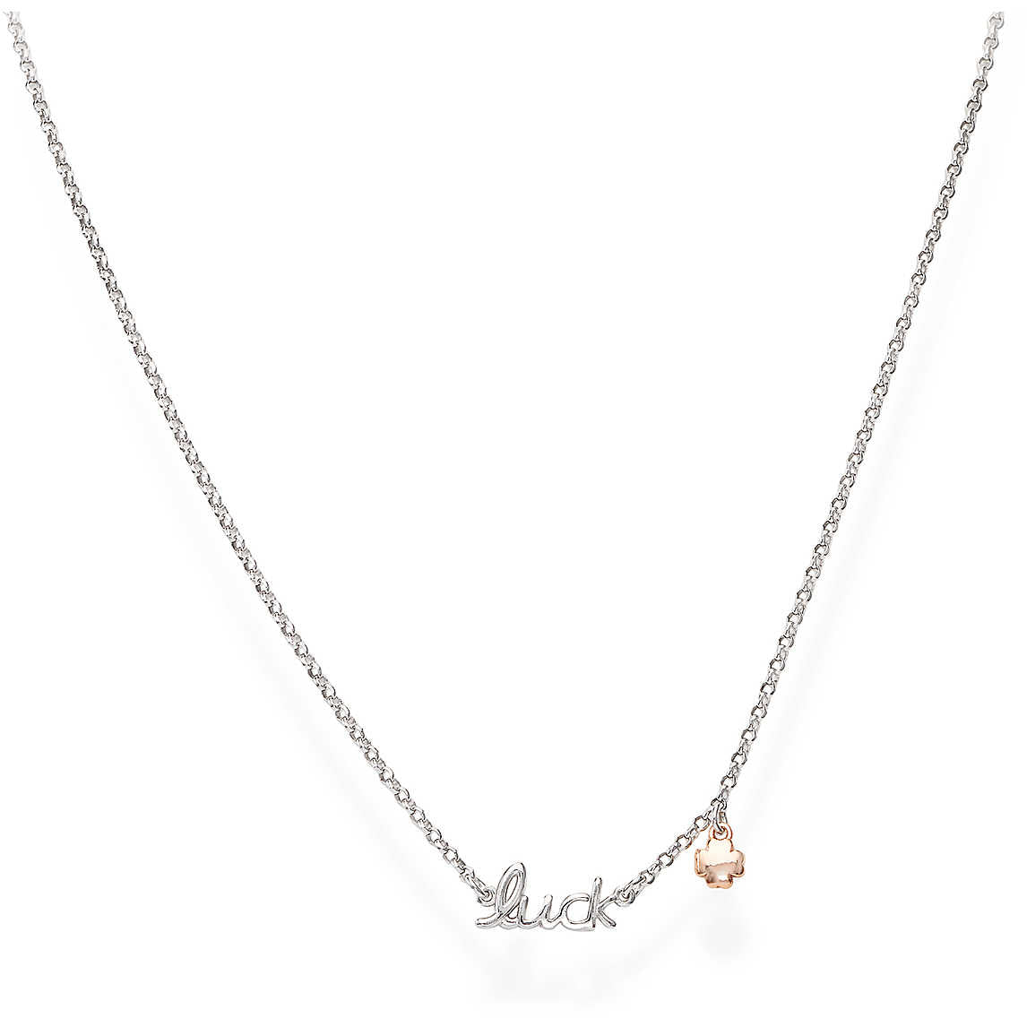 collana donna gioielli Amen luck CLLUBR