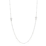 Collana Amen  Girocollo Croci Rodio CLCRB1