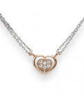 Collana Amen Oro Rosa E Zirconi CL2HBR