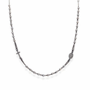 Collana Amen Rosario girocollo Cristalli CRONF3