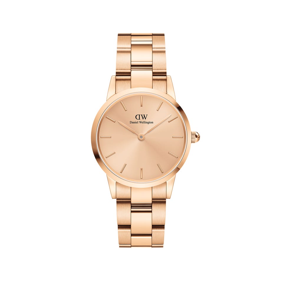OROLOGIO DANIEL WELLINGTON ICONIC LINK UNITONE IN ACCIAIO ROSÈ 28MM DW00100401