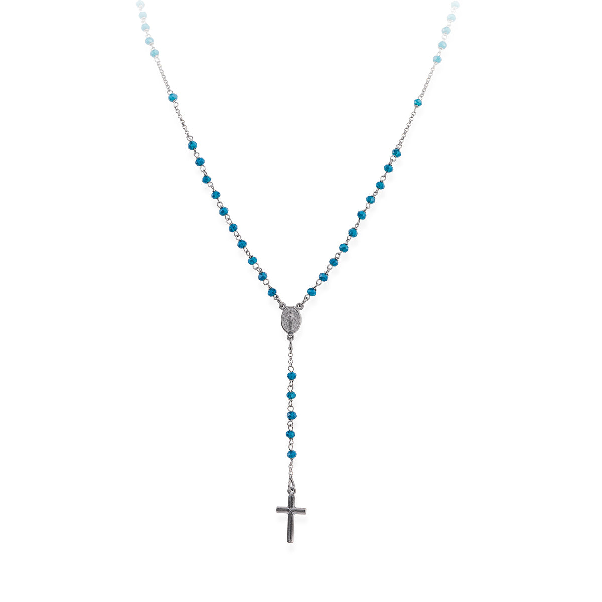 Rosario Amen  Classico Rutenio Cristalli Blu
