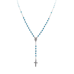 Rosario Amen  Classico Rutenio Cristalli Blu