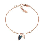 Bracciale Amen  Cuori da Donna in Argento BRMPCLRN